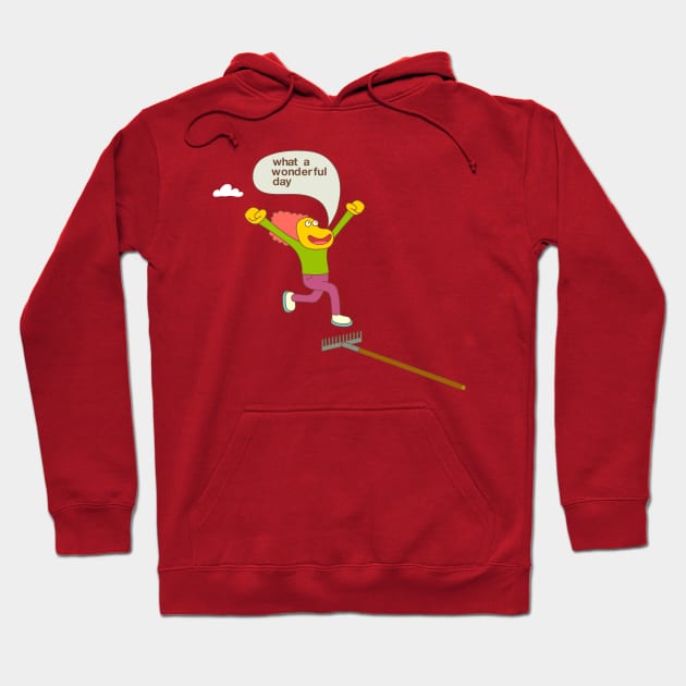 Wonderful rake Hoodie by simonox